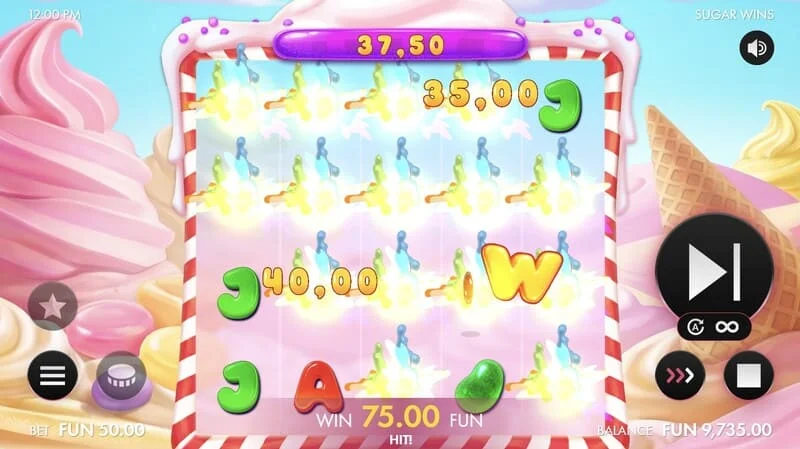 Sugar Wins — izmaksa pēc Pay Anywhere